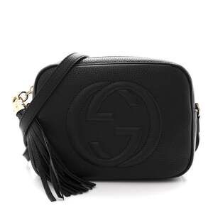 Gucci Pebbled Calfskin Small Soho Disco #256943G12B